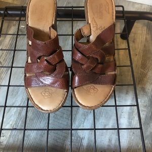 Brown sandals
